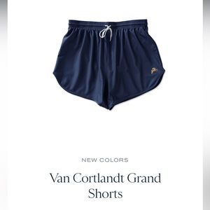 Tracksmith Van Cortlandt Shorts - Womens Navy S